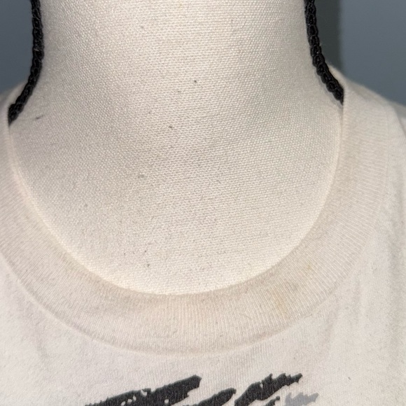 flag nor fail- sleeveless muscle tee with graphic design and bold text - Picture 2 of 5